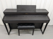 Load image into Gallery viewer, Roland HP702 Concert Class Digital Piano and stool in rosewood stock #24398
