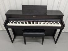 Load image into Gallery viewer, Roland HP702 Concert Class Digital Piano and stool in rosewood stock #24398
