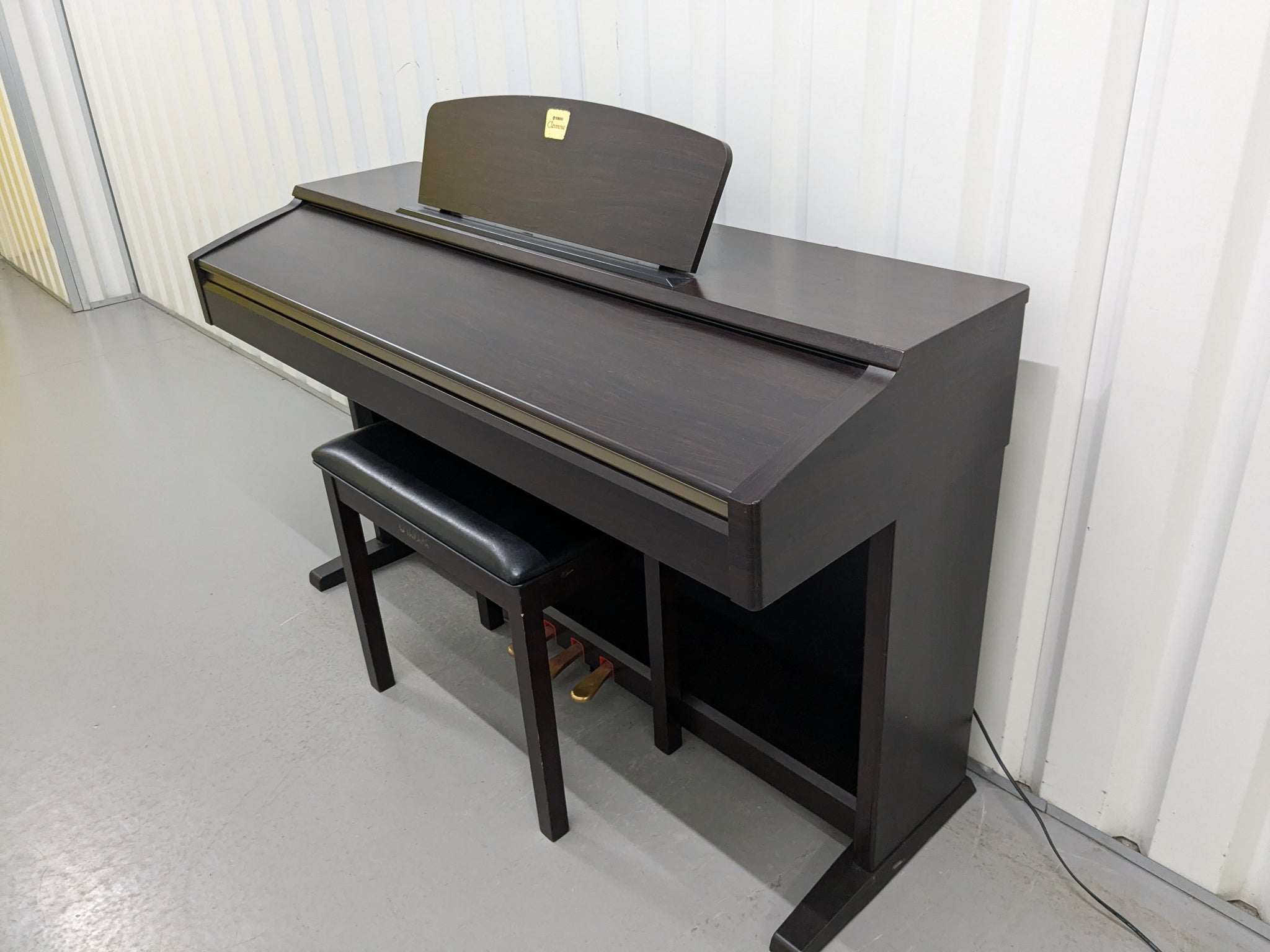 Yamaha Clavinova CLP-120 Digital Piano and stool in rosewood stock #24 –  Sulinda Music