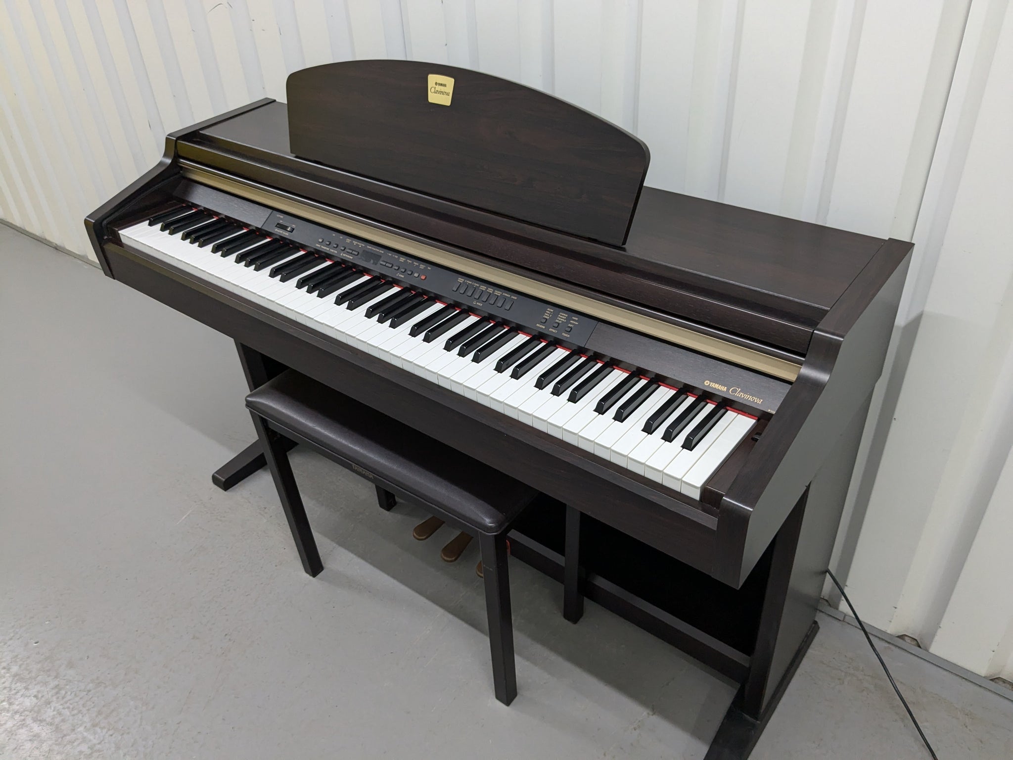 Yamaha Clavinova CLP-930 Digital Piano and stool in dark rosewood