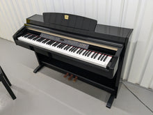 Load image into Gallery viewer, Yamaha Clavinova CLP-230PE piano +stool polished ebony glossy black stock # 24425
