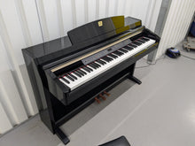 Load image into Gallery viewer, Yamaha Clavinova CLP-230PE piano +stool polished ebony glossy black stock # 24425
