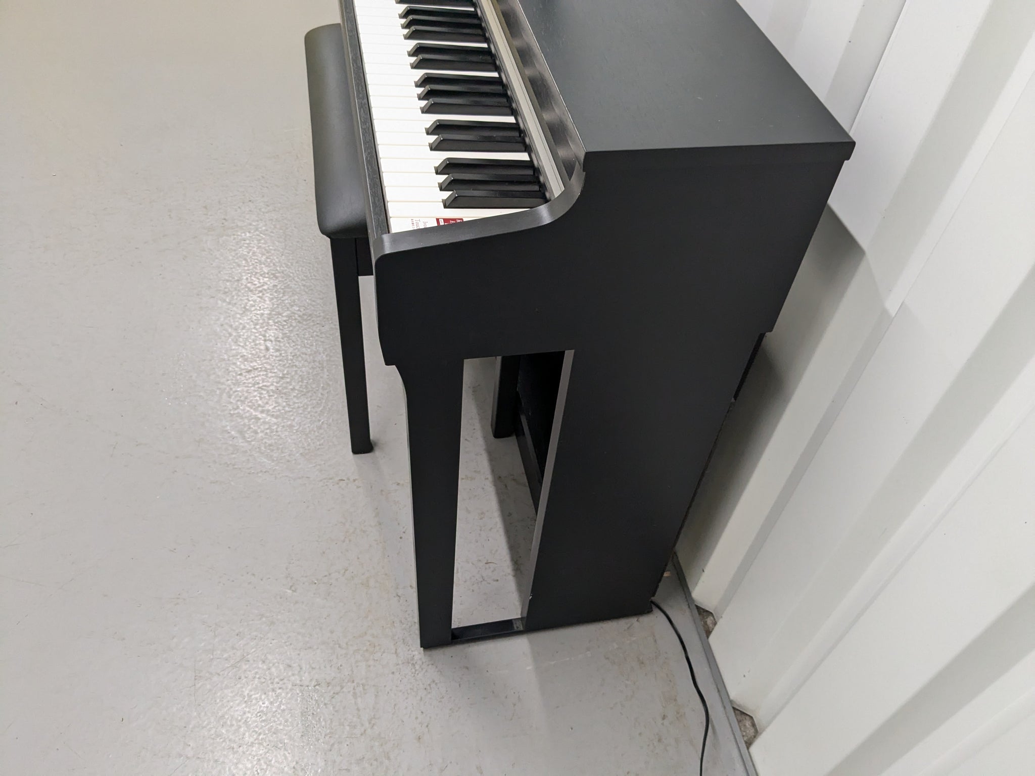 Kawai CN27 digital piano and stool in satin black finish stock