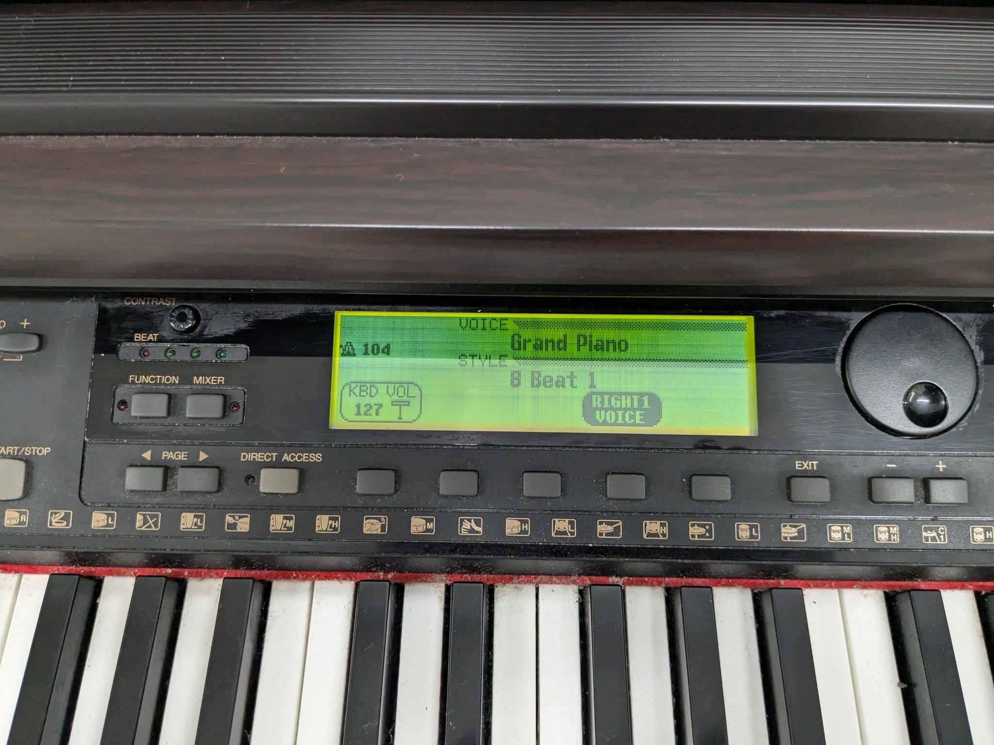Yamaha Clavinova CVP-201 Digital Piano arranger Full Size 88 keys