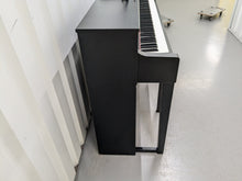 Load image into Gallery viewer, Yamaha Clavinova CLP-535 digital piano and stool in satin black stock # 24444
