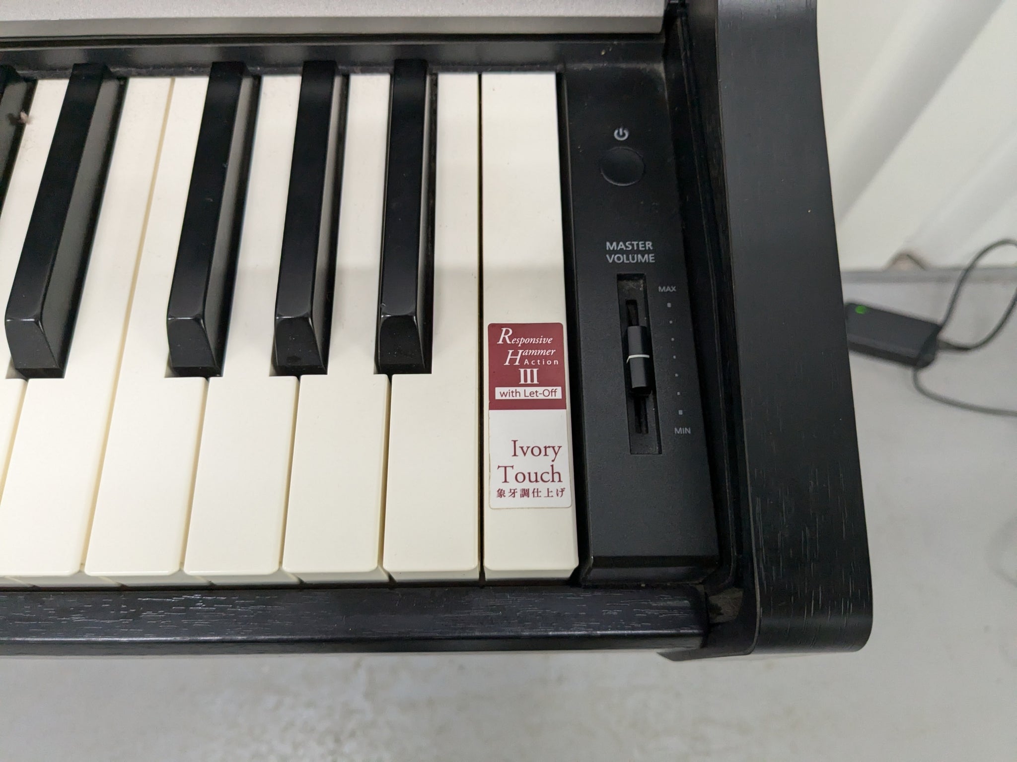 Kawai CN27 digital piano in satin black finish stock number 24450
