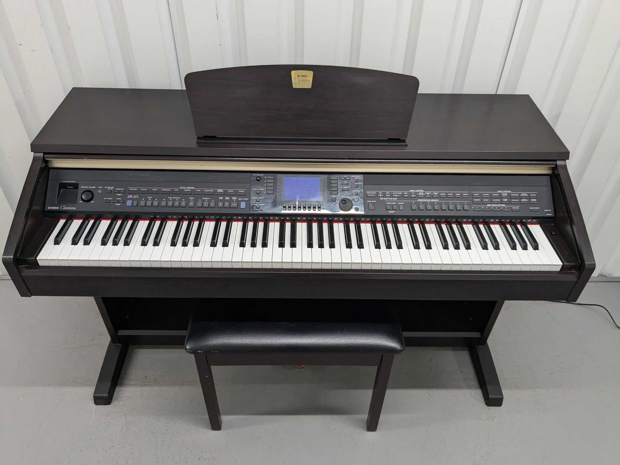 Yamaha Clavinova CVP-401 Digital Piano / arranger in rosewood with sto –  Sulinda Music