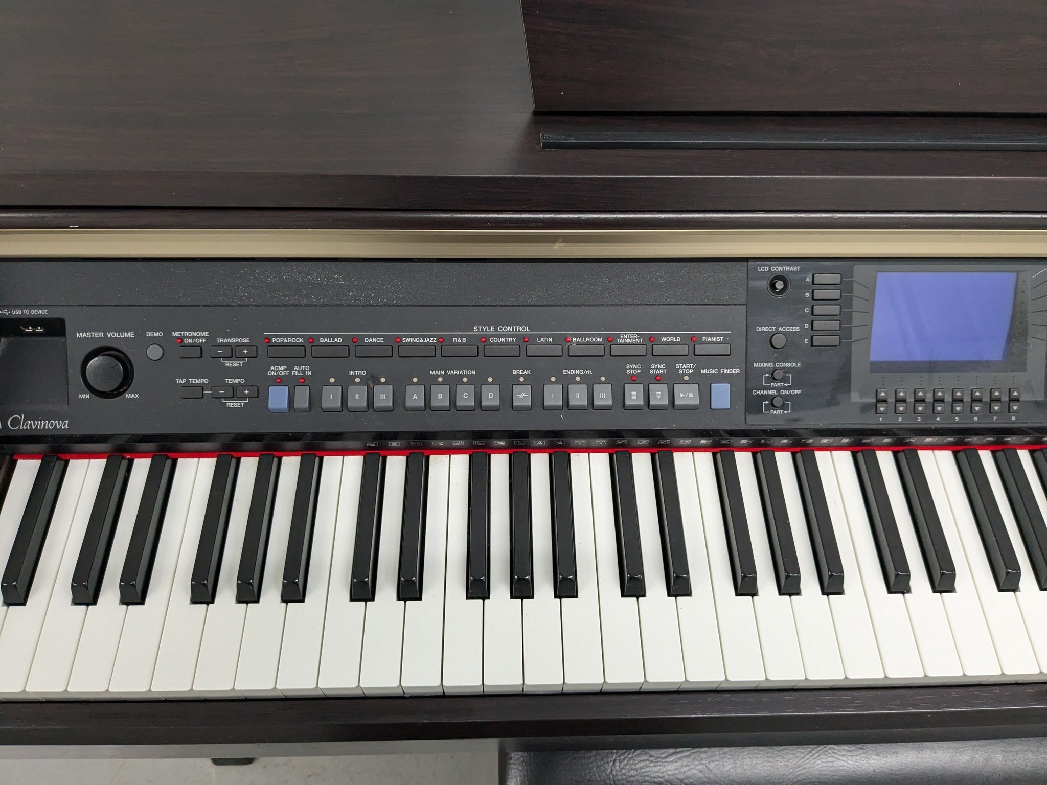 Yamaha Clavinova CVP-401 Digital Piano / arranger in rosewood with sto –  Sulinda Music