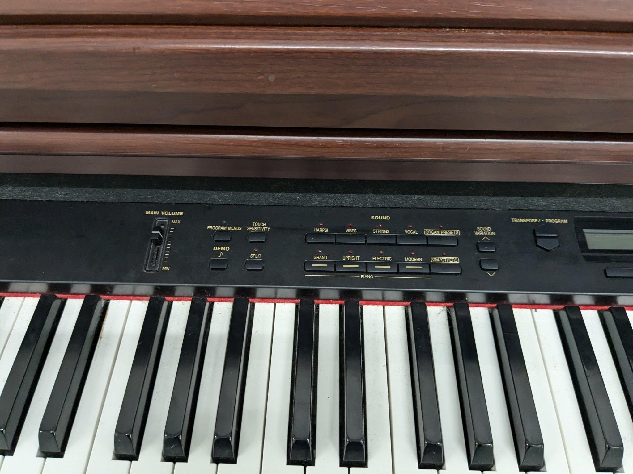TECHNICS SX-PX336 DIGITAL PIANO AND STOOL IN MAHOGANY stock number