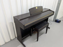 Load image into Gallery viewer, Yamaha Clavinova CLP-115 Digital Piano and stool in rosewood stock number 24497
