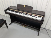 Load image into Gallery viewer, Yamaha Clavinova CLP-115 Digital Piano and stool in rosewood stock number 24497
