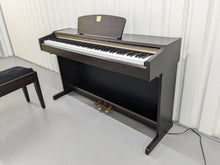 Load image into Gallery viewer, Yamaha Clavinova CLP-115 Digital Piano and stool in rosewood stock number 24497
