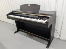 Load image into Gallery viewer, Yamaha Clavinova CLP-120 Digital Piano and stool in dark rosewood stock #24511
