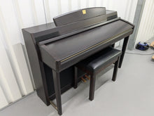 Load image into Gallery viewer, YAMAHA CLAVINOVA CLP-270 DIGITAL PIANO AND STOOL IN DARK ROSEWOOD stock nr 24510
