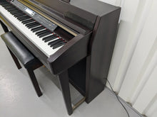 Load image into Gallery viewer, YAMAHA CLAVINOVA CLP-270 DIGITAL PIANO AND STOOL IN DARK ROSEWOOD stock nr 24510
