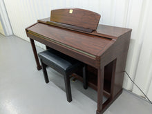 Load image into Gallery viewer, Yamaha Clavinova CLP-150 digital piano and stool in mahogany stock #24519
