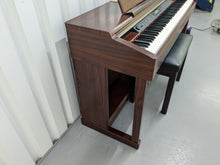 Load image into Gallery viewer, Yamaha Clavinova CLP-150 digital piano and stool in mahogany stock #24519
