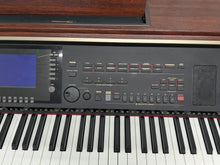 Load image into Gallery viewer, Yamaha Clavinova CVP-303 Digital Piano arranger + stool in mahogany stock #24529

