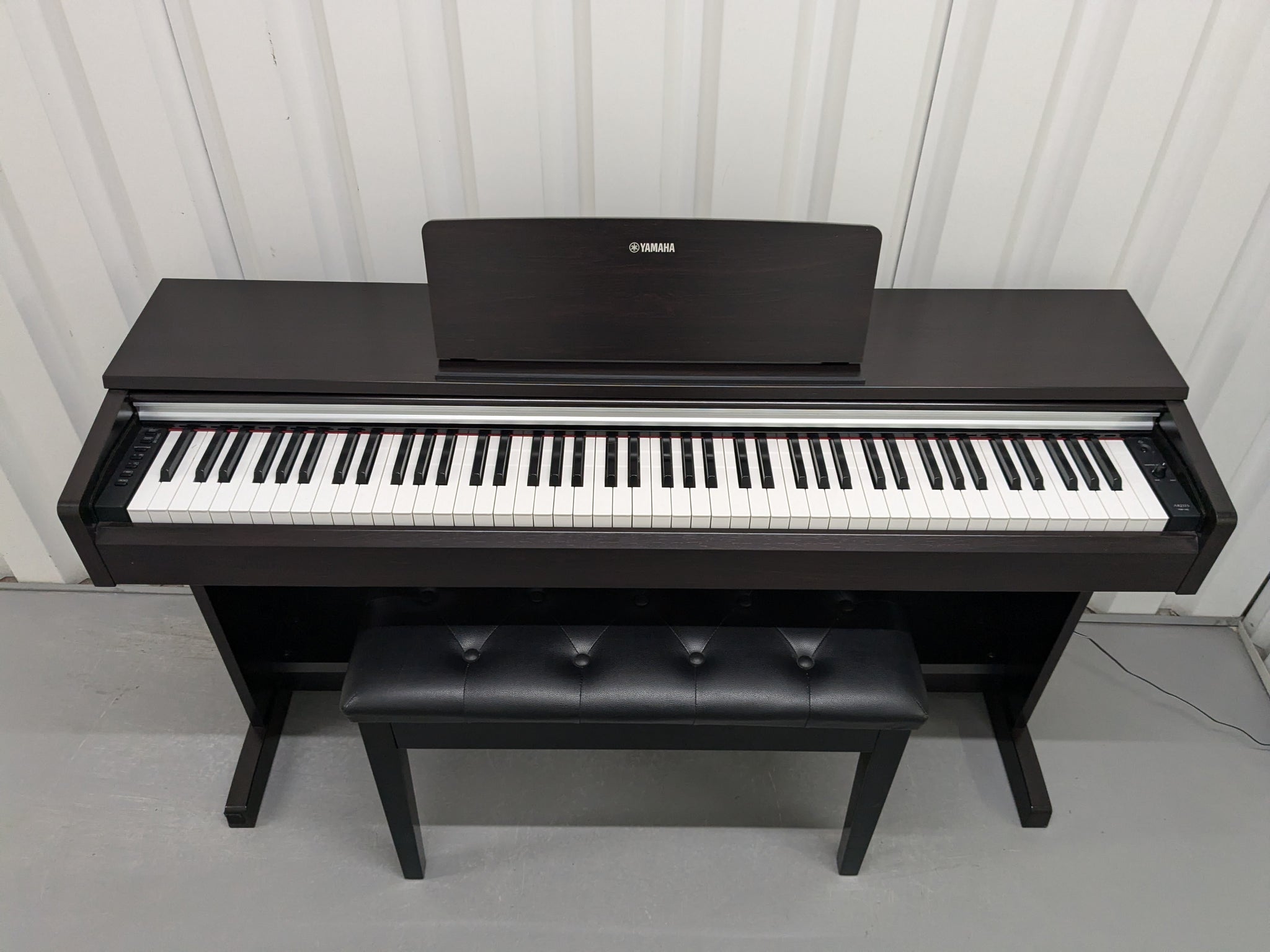 Yamaha Arius YDP-142 Digital Piano and stool dark rosewood finish