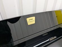 Load image into Gallery viewer, YAMAHA CLAVINOVA CLP-370PE DIGITAL PIANO + STOOL IN GLOSSY BLACK stock nr 24531
