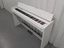 Load image into Gallery viewer, Roland F110 compact slim size Digital Piano in white  stock # 24539
