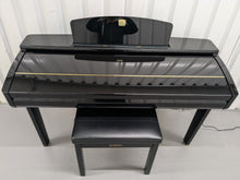 Load image into Gallery viewer, YAMAHA CLAVINOVA CVP-405PE DIGITAL PIANO IN GLOSSY POLISHED BLACK  stock 24509
