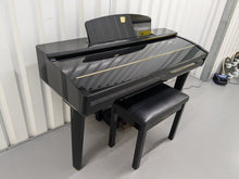 Load image into Gallery viewer, YAMAHA CLAVINOVA CVP-405PE DIGITAL PIANO IN GLOSSY POLISHED BLACK  stock 24509
