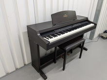 Load image into Gallery viewer, Yamaha Clavinova CLP-820 Digital Piano and stool in dark rosewood stock nr 24563
