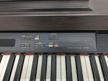 Load image into Gallery viewer, Yamaha Clavinova CLP-820 Digital Piano and stool in dark rosewood stock nr 24563
