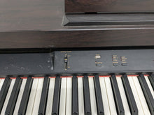 Load image into Gallery viewer, Yamaha Clavinova CLP-820 Digital Piano and stool in dark rosewood stock nr 24563
