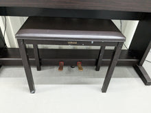 Load image into Gallery viewer, Yamaha Clavinova CLP-820 Digital Piano and stool in dark rosewood stock nr 24563
