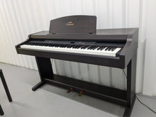 Load image into Gallery viewer, Yamaha Clavinova CLP-820 Digital Piano and stool in dark rosewood stock nr 24563
