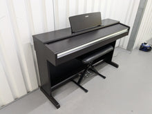 Load image into Gallery viewer, Yamaha Arius YDP-142 Digital Piano and stool in dark rosewood finish stock #24572
