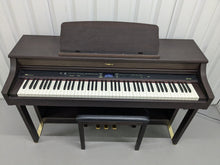 Load image into Gallery viewer, Roland HP207e professional Digital Piano + stool Full Size 88 keys stock # 24567
