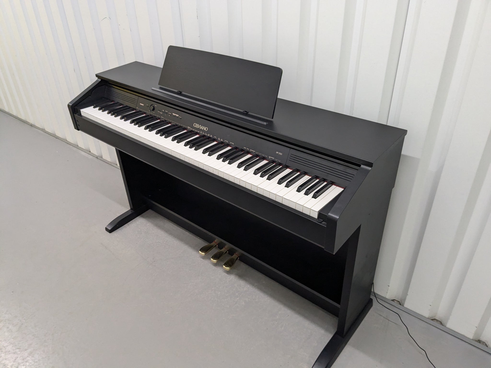 Casio Celviano AP 250 digital piano in satin black finish stock number Sulinda Music