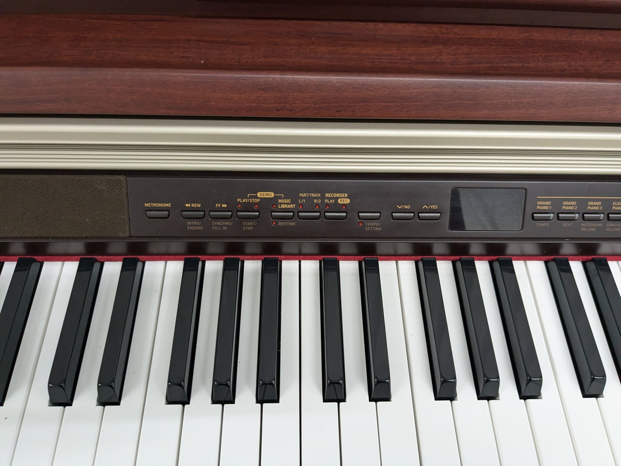 Casio Celviano AP-500 digital piano in mahogany colour stock