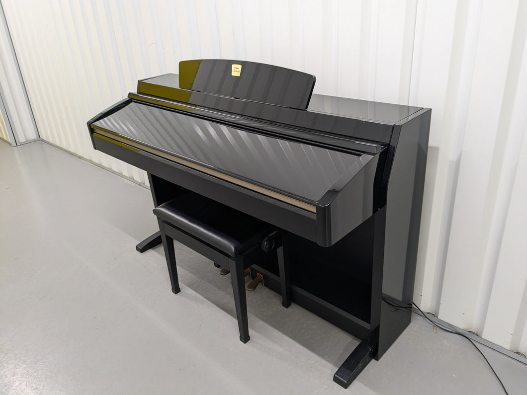 Yamaha Clavinova CLP-240PE Digital Piano polished GLOSSY BLACK stock # 24598