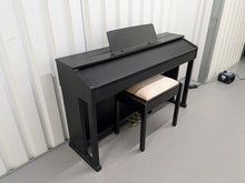 Load image into Gallery viewer, CASIO CELVIANO AP-450 DIGITAL PIANO AND STOOL IN  SATIN BLACK  stock no 24596
