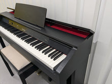 Load image into Gallery viewer, CASIO CELVIANO AP-450 DIGITAL PIANO AND STOOL IN  SATIN BLACK  stock no 24596
