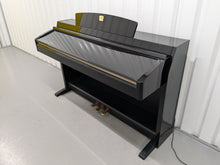 Load image into Gallery viewer, Yamaha Clavinova CLP-230PE piano +stool polished ebony glossy black stock # 24604
