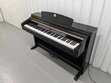 Load image into Gallery viewer, Yamaha Clavinova CLP-230PE piano +stool polished ebony glossy black stock # 24604
