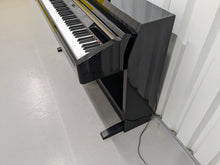 Load image into Gallery viewer, Yamaha Clavinova CLP-230PE piano +stool polished ebony glossy black stock # 24604
