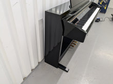 Load image into Gallery viewer, Yamaha Clavinova CLP-230PE piano +stool polished ebony glossy black stock # 24604
