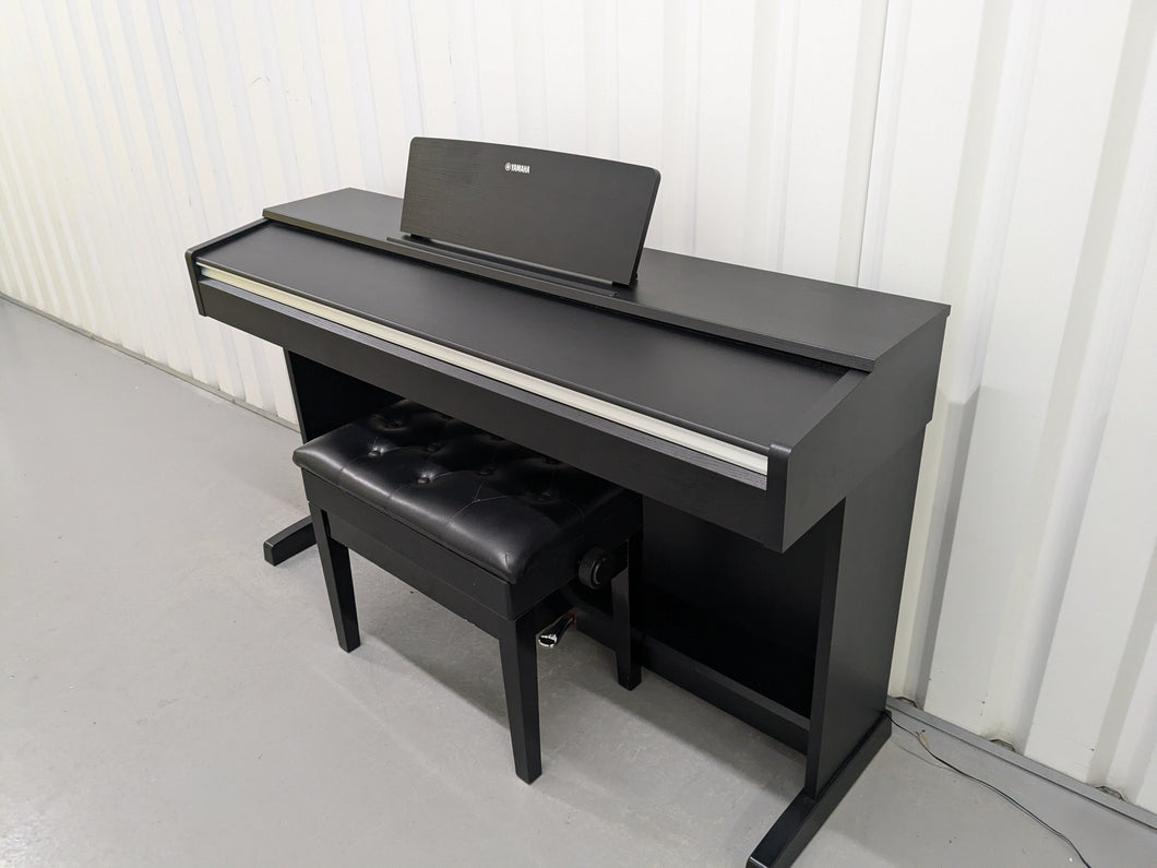 Yamaha Arius YDP-142 Digital Piano and stool in satin black finish stock #24599