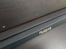 Load image into Gallery viewer, Roland HP101e Digital Piano in dark rosewood finish stock # 24589
