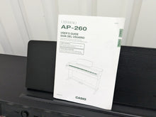 Load image into Gallery viewer, Casio Celviano AP-260 digital piano in satin black finish stock #24605
