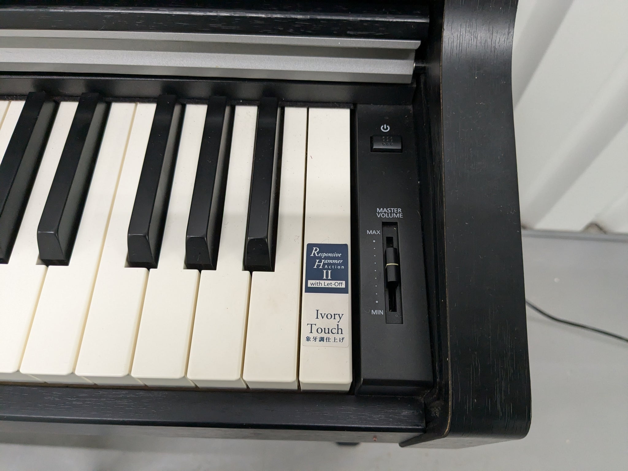 Kawai digital piano CN24 In satin black with stool stock #24610