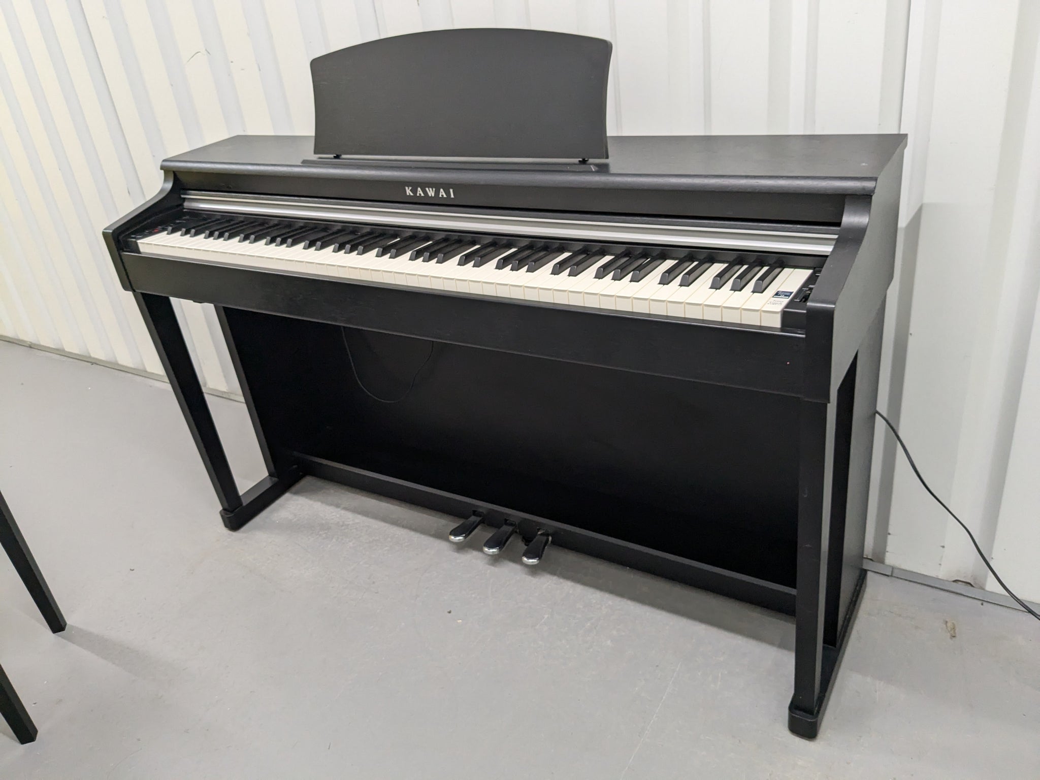 Kawai digital piano CN24 In satin black with stool stock #24610