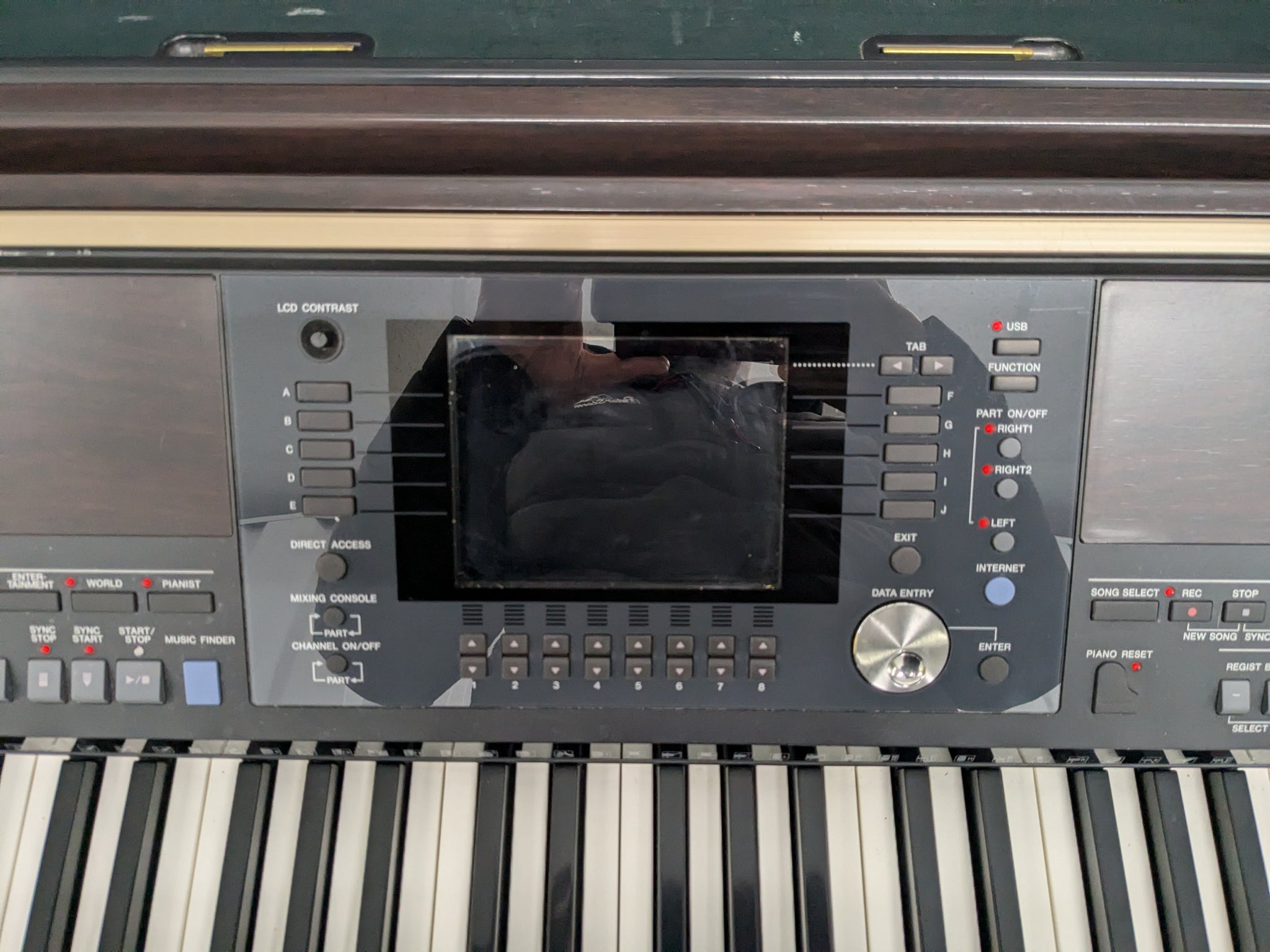YAMAHA CLAVINOVA CVP-503 DIGITAL PIANO + STOOL IN DARK ROSEWOOD