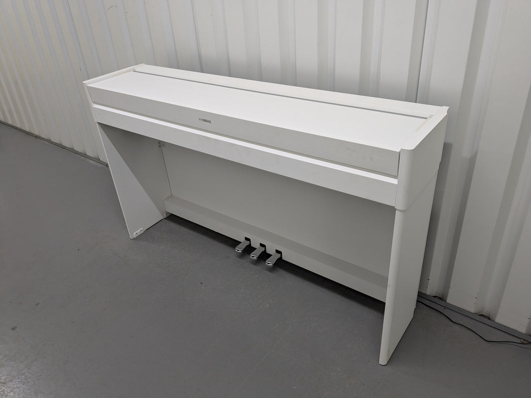 Yamaha YDP-S54 Arius Digital Piano - satin white slimline design. stock number 24595